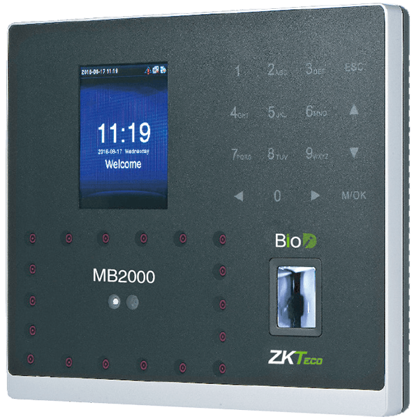 ZKTeco، جهاز البصمة MB2000، تقنية جديدة قارئ بصمات الأصابع