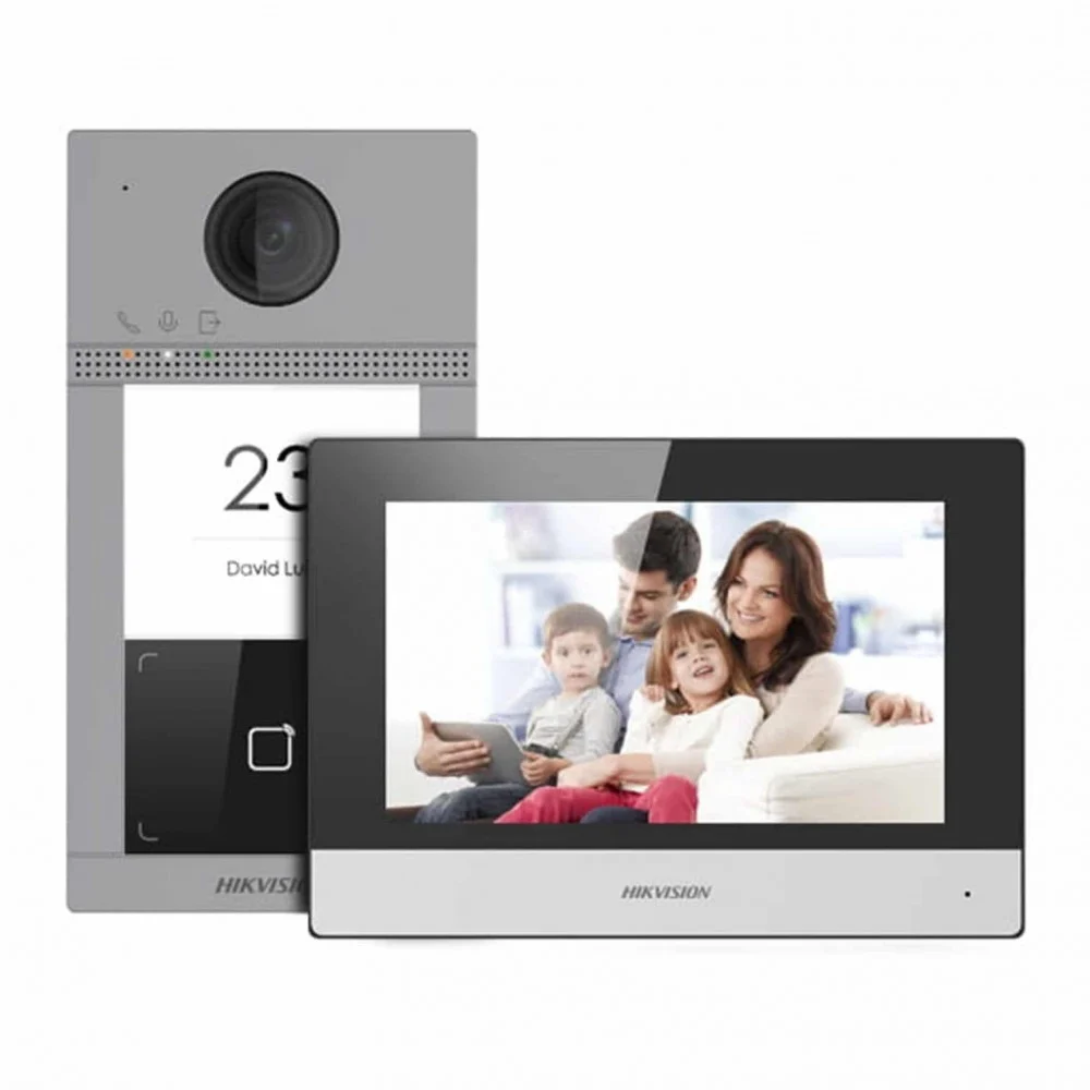 انتركوم داخلي DS-KIS604-P مع كاميرا ملونة من هيكفيجن