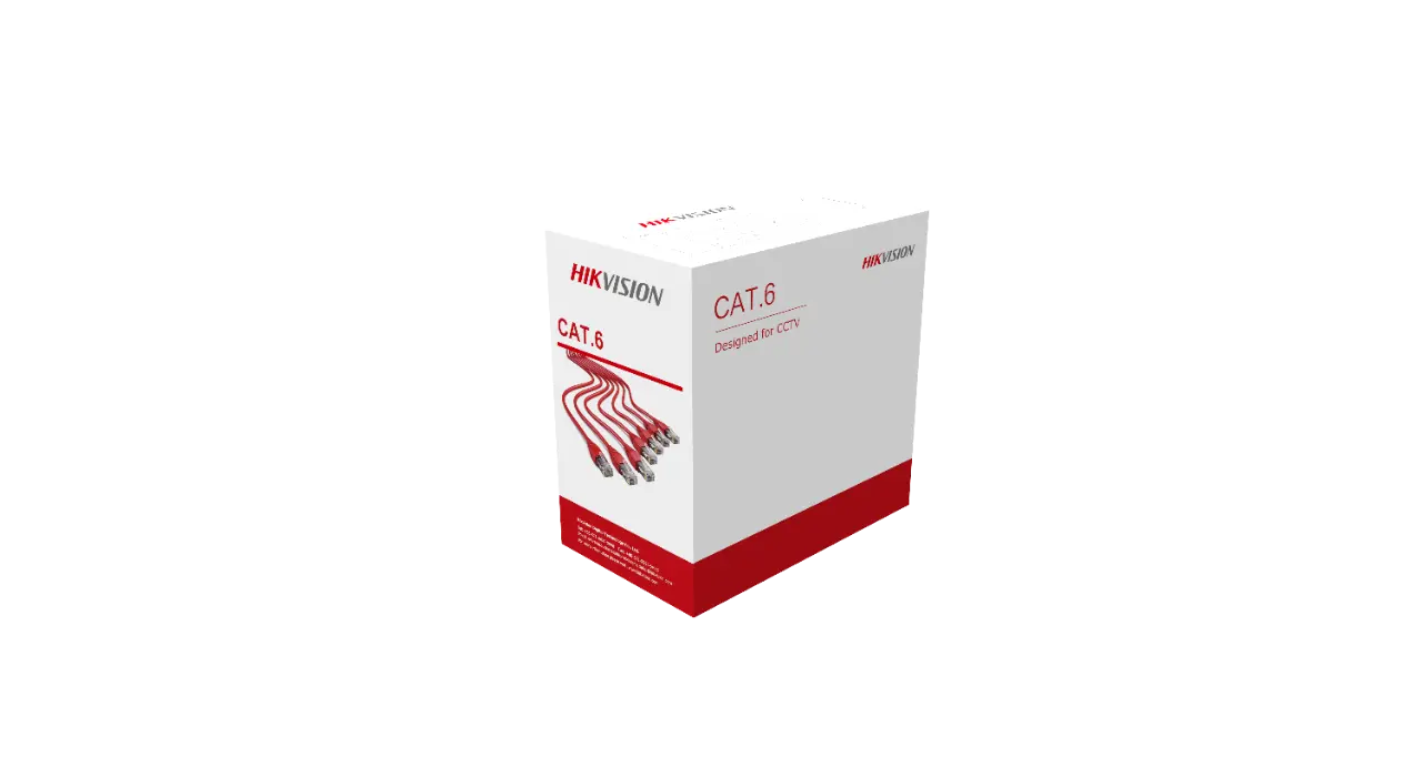 كابل شبكة 305 متر CAT6 هيكفيجن أصلي DS-1LN6U-SC0