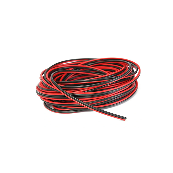سلك مزدوج مسطح ومعزول 2x 0.5 mm سلك مرن 