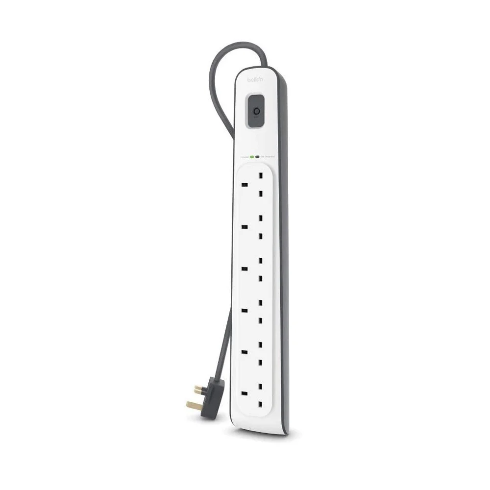 توصيلة بيلكن 6 منافذ - بدون منفذ USB