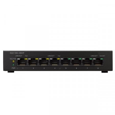 سويتش سيسكو 8 منفذSG110D-08HP