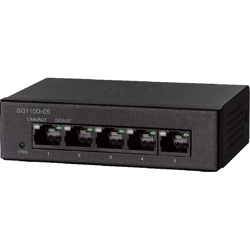 SG110‎D‎-‎05  سويتش سيسكو 4 منفذ 