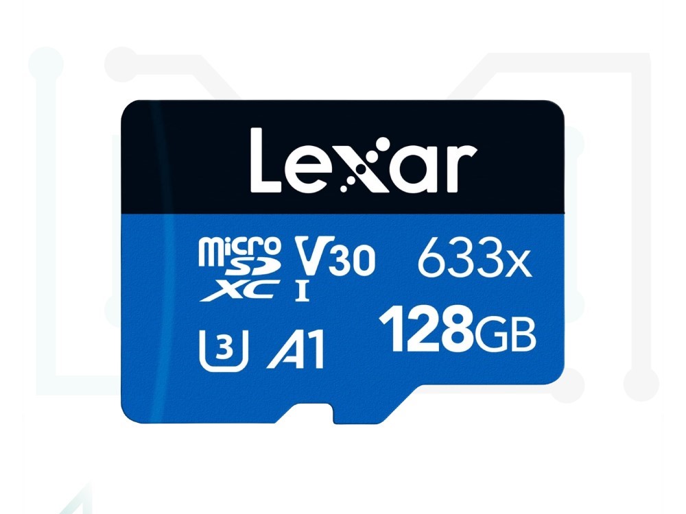 كرت ذاكرة 128 جيجا للداش كام من Lexar