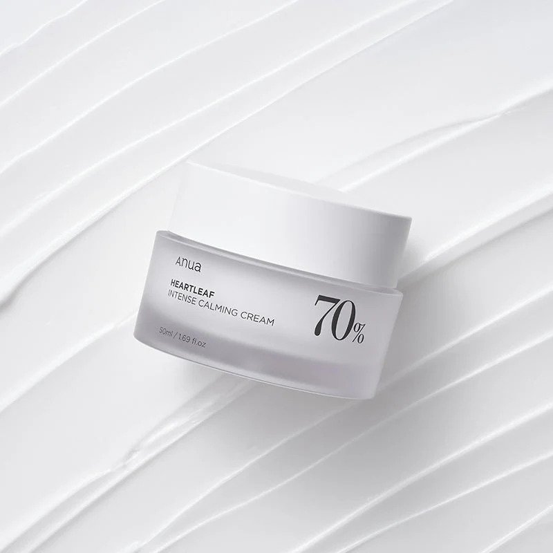 Raminantis Veido Kremas "Heartleaf 70% Intense Calming Cream"