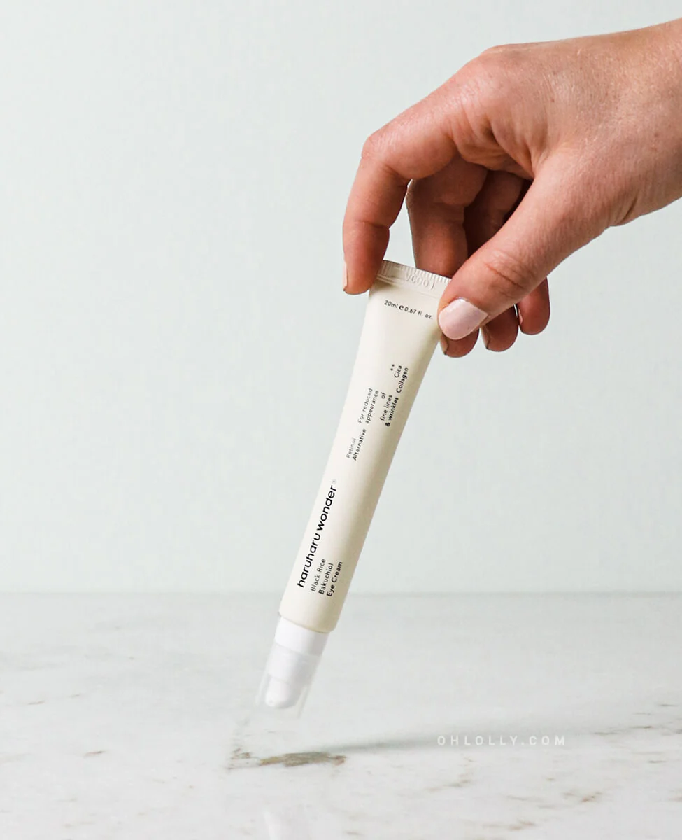 Paakių kremas su bakučioliu ir juodaisiais ryžiais „Black Rice Bakuchiol Eye Cream“