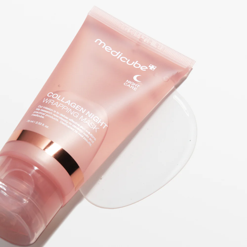 Naktinė veido kaukė „Collagen Night Wrapping Mask“