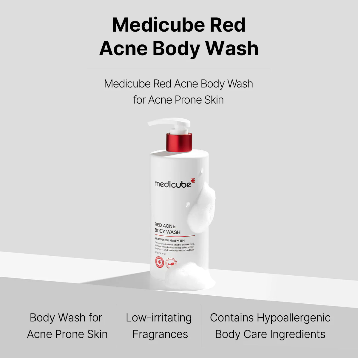 Rūgštinis kūno prausiklis „Red Acne Body Wash 2.0“