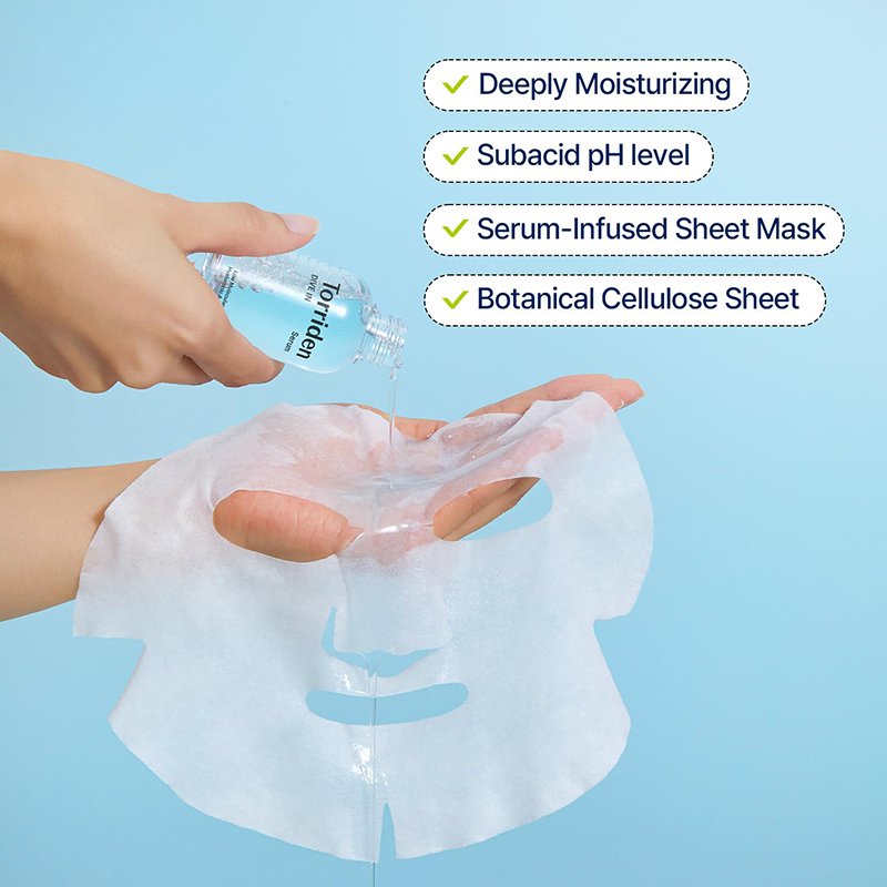 Drėkinanti Lakštinė Veido Kaukė "DIVE-IN Low Molecule Hyaluronic Acid Mask"