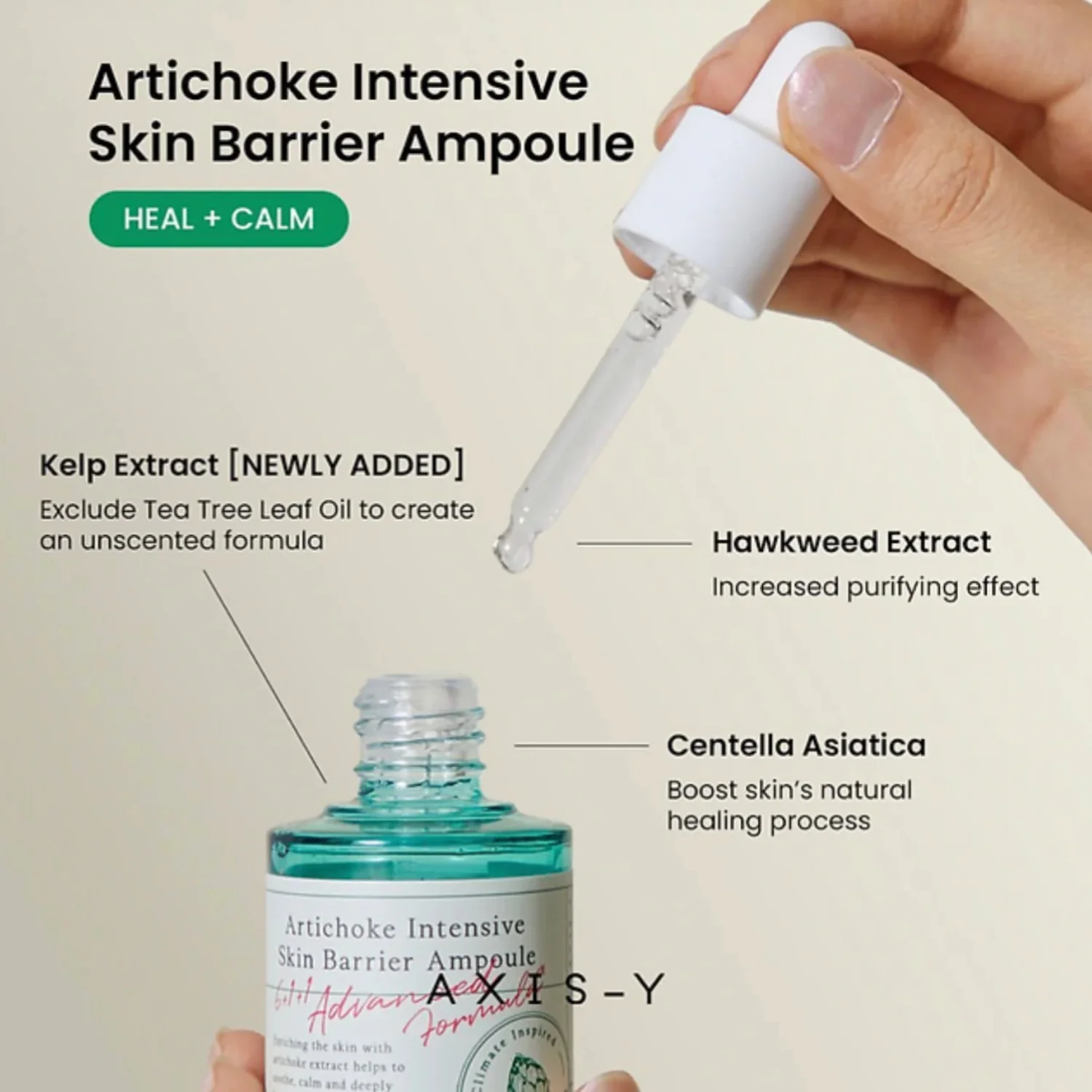 Stiprinantis veido serumas jautriai odai „Artichoke Intensive Skin Barrier Ampoule“