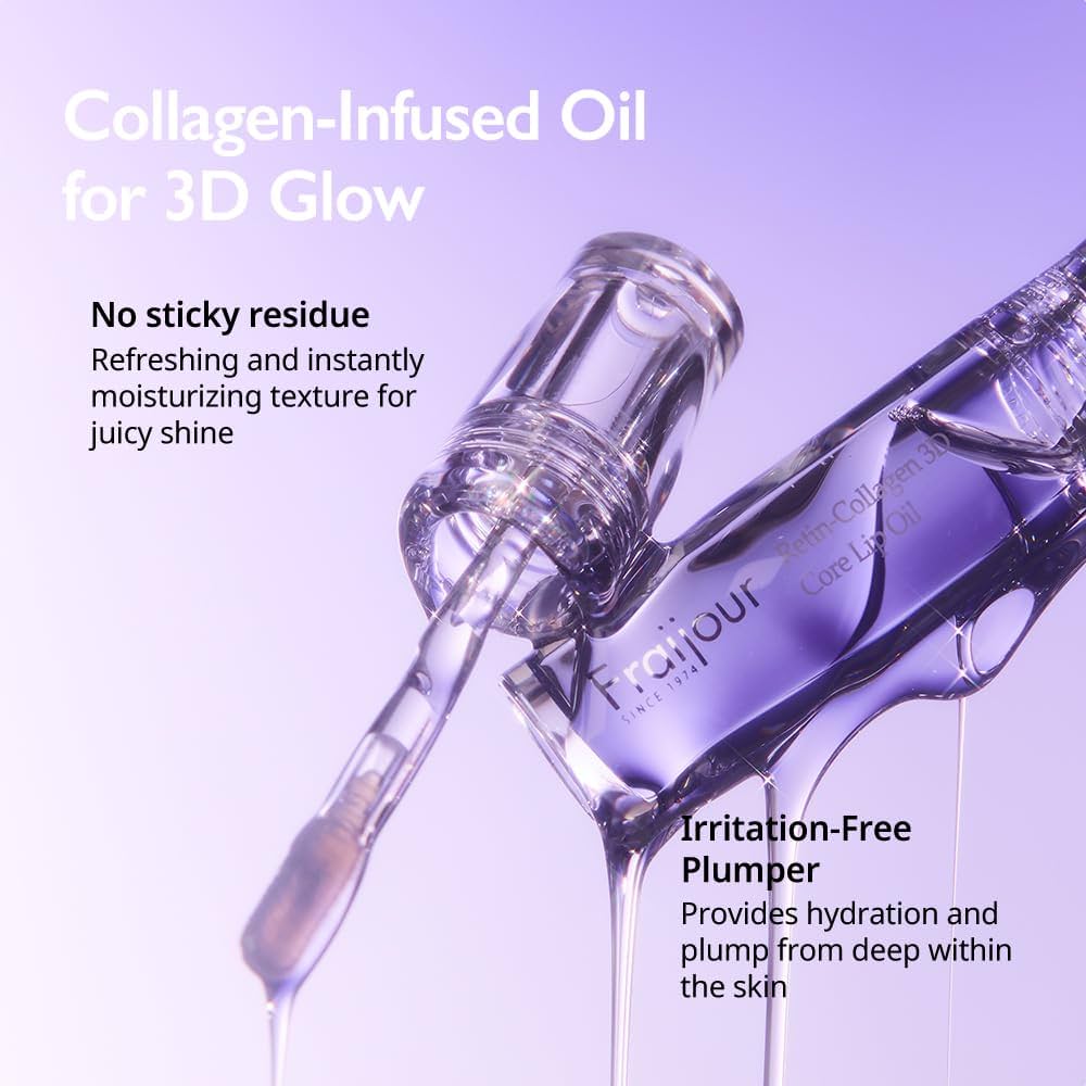 Lūpų aliejus "Retin-Collagen 3D Core Lip Oil"