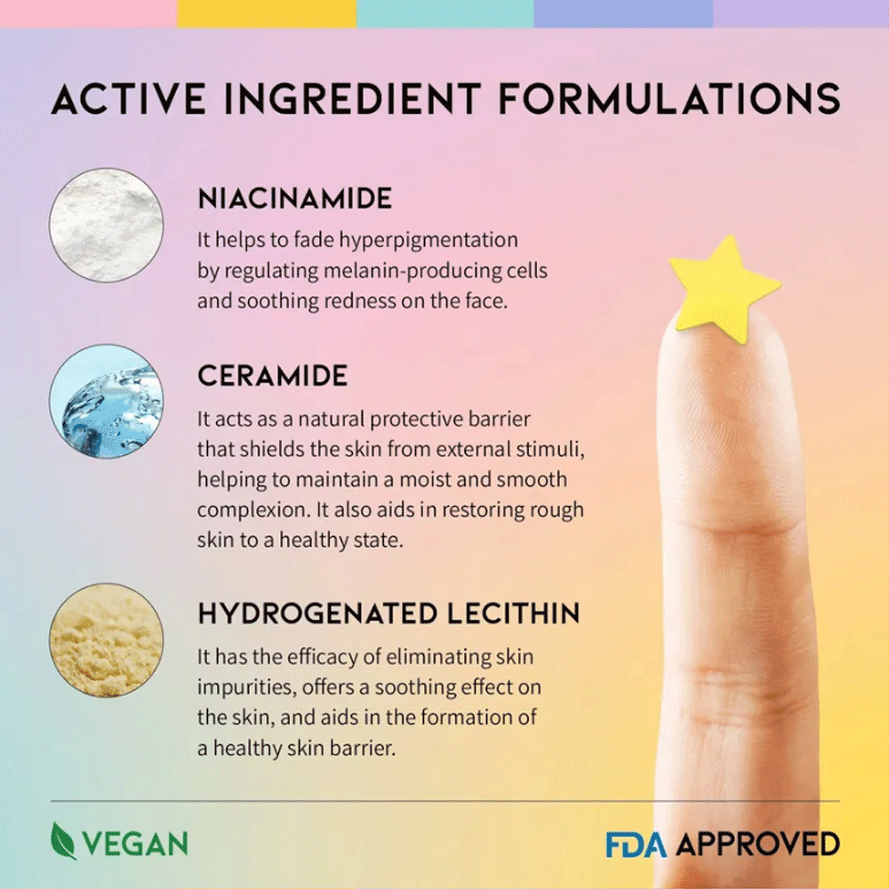 Spuogų lipdukai "OOTD Star Spot Patch"