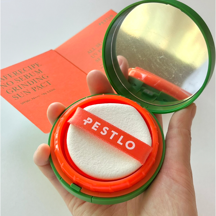 Apsauga nuo saulės "PESTLO Saferecipe No Sebum Grinding Sun Pact SPF 50+, PA+++"