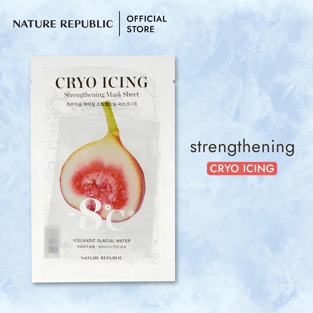 Šaldanti ir odą stiprinanti veido kaukė „Cryo Icing Mask Sheet (Strengthening)“