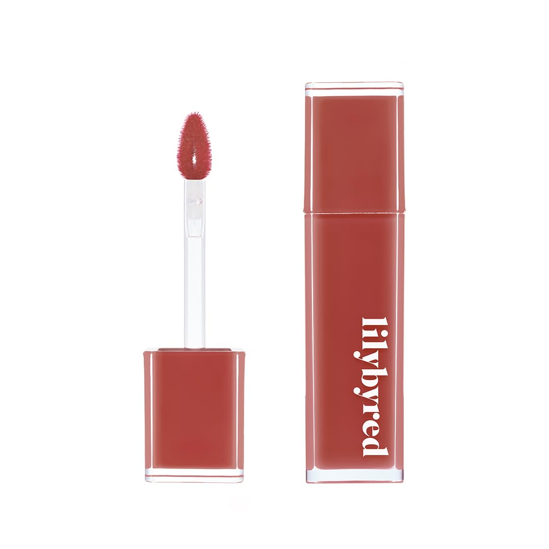Lūpų blizgis "Lilybyred Bloody Liar Coating Tint" (#09 Indifferent Fig)