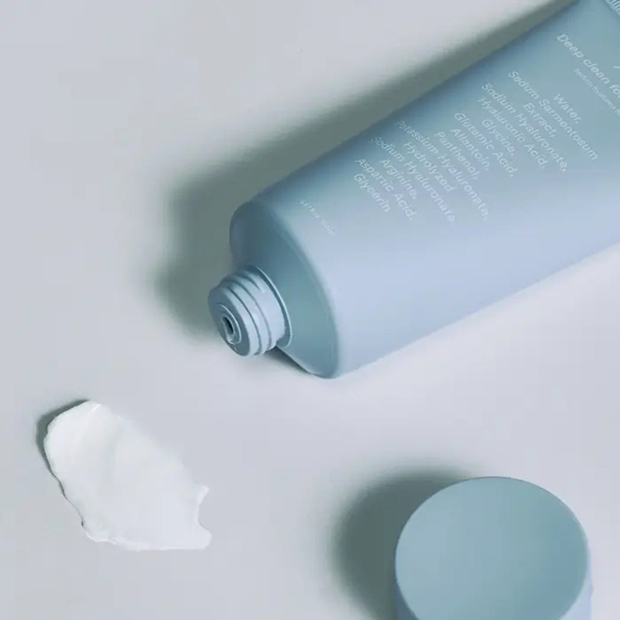 Veido prausiklis giliam valymui ir drėkinimui „Deep Clean Foam Cleanser Sedum Hyaluron Foam“