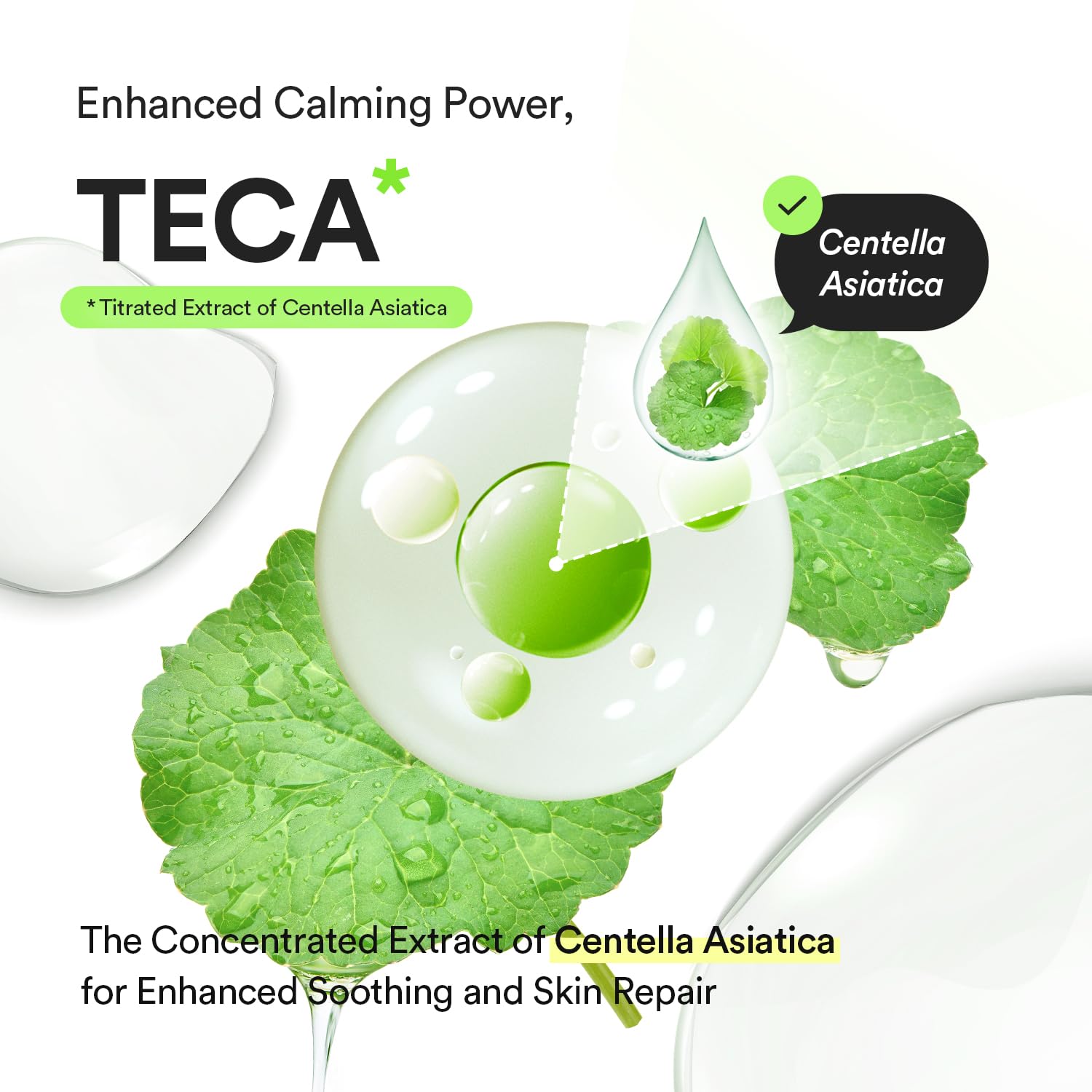 Raminantis veido serumas jautriai odai „Heartleaf TECA Capsule Serum Calming Drop“