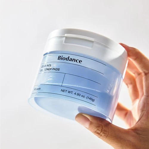 Intensyviai drėkinantys toniko padeliai „Cera-nol Gel Toner Pad“