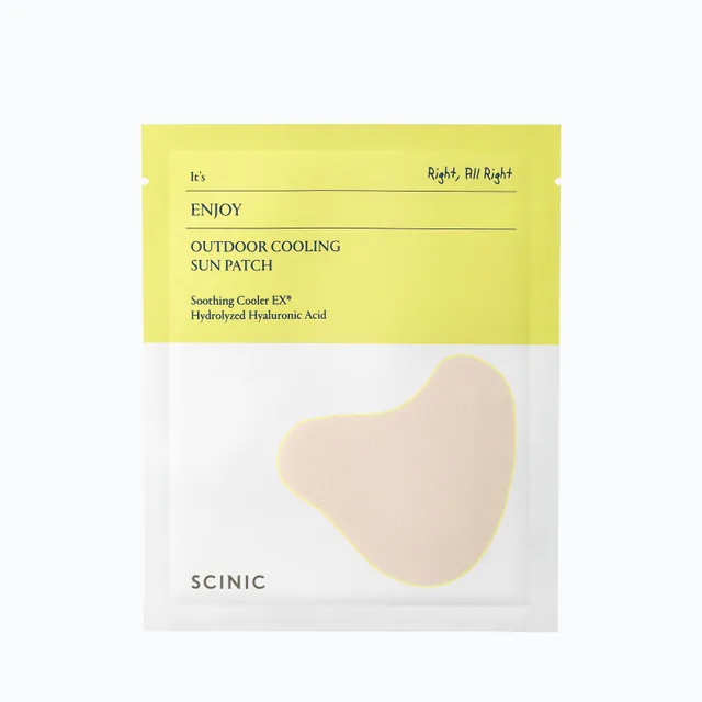 Apsauginiai vėsinantys saulės pleistrai „Enjoy Outdoor Cooling Sun Patch Set“​