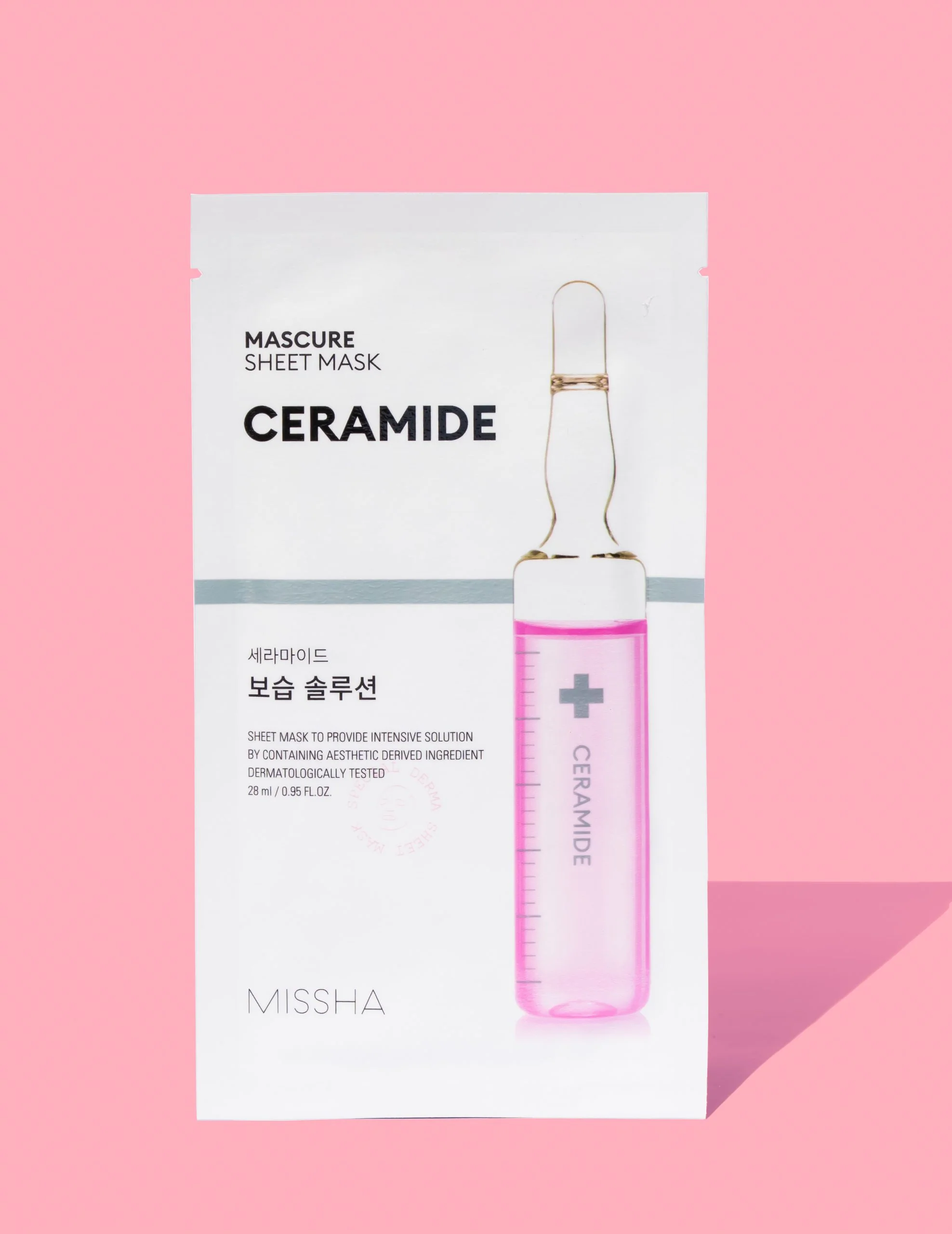 Veido kaukė „Mascure Moisture Barrier Solution Sheet Mask (Ceramide)"
