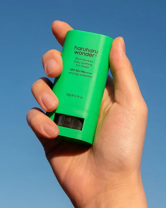 Apsaugos nuo saulės lazdelė  „Black Bamboo Daily Soothing Sun Shield Stick“​