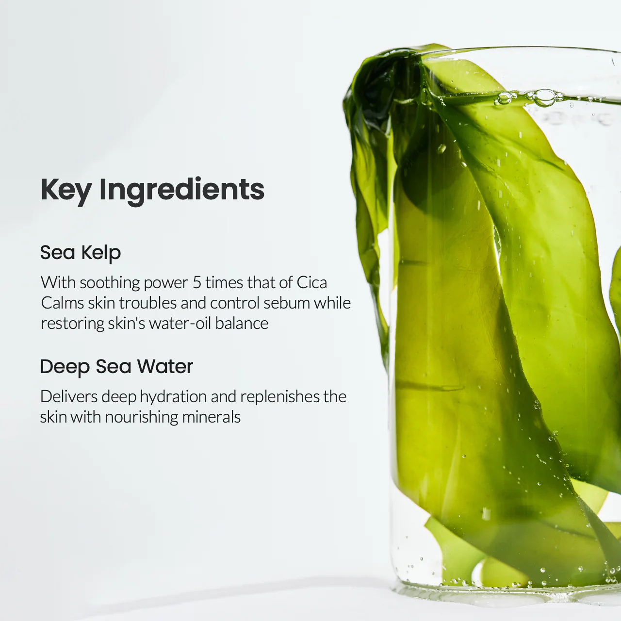 Veido kaukė „Refreshing Sea Kelp Real Deep Mask“ (1 vnt.)