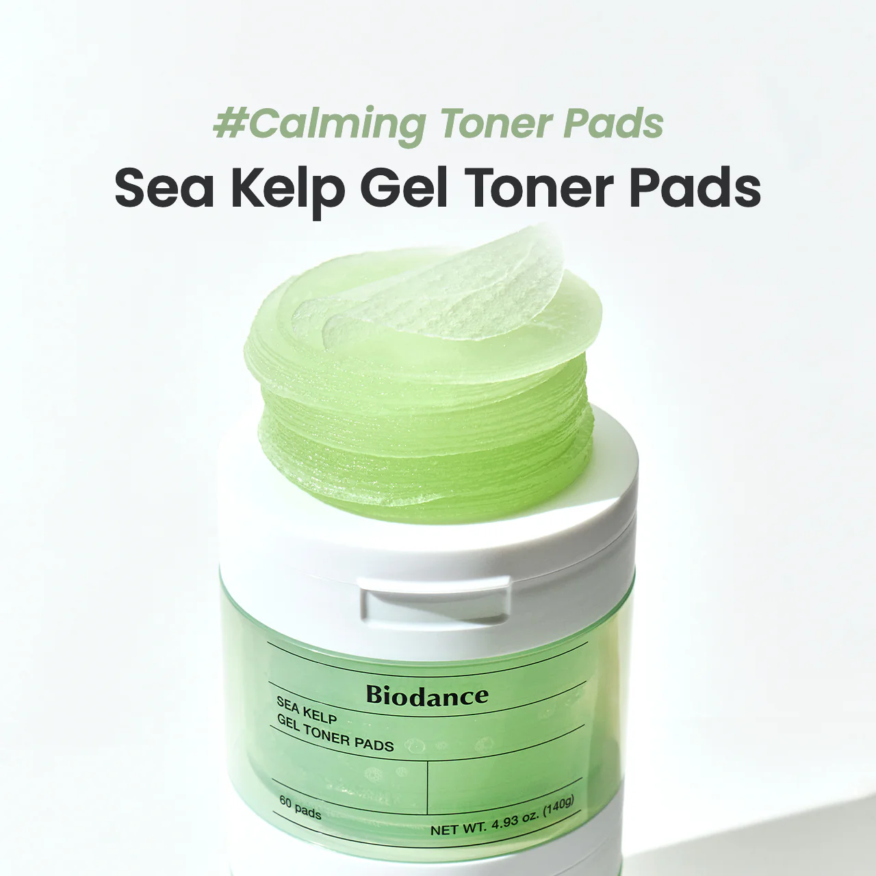 Geliniai toniko padeliai „Sea Kelp Gel Toner Pads“