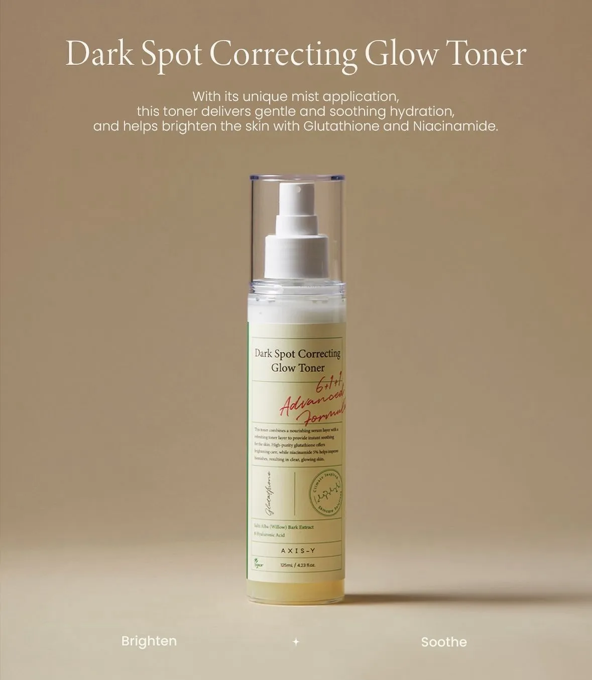 Švytėjimą suteikiantis tonikas „Dark Spot Correcting Glow Toner“