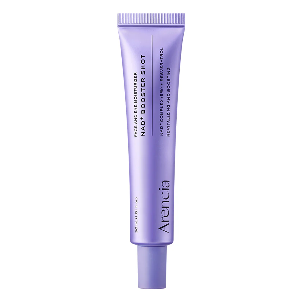 Arencia NAD+ Booster Shot veido kremas su peptidais ir ceramidais (30 ml)