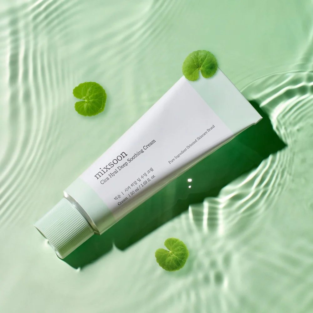 Veido kremas mixsoon Cica Hyal Deep Soothing Cream – raminamasis gelinis kremas (50 ml)