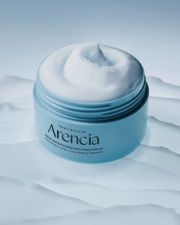 Veido kremas Arencia Deep Water Surge Soothing Cream – lengvas drėkinamasis kremas (110 ml)