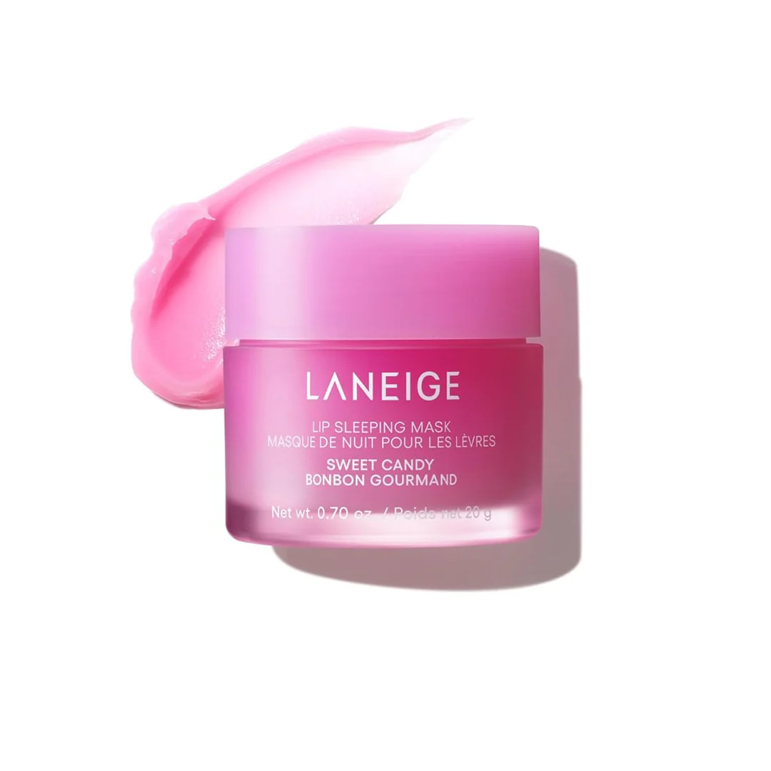 LANEIGE Lip Sleeping Mask Sweet Candy naktinė lūpų kaukė (20 g)