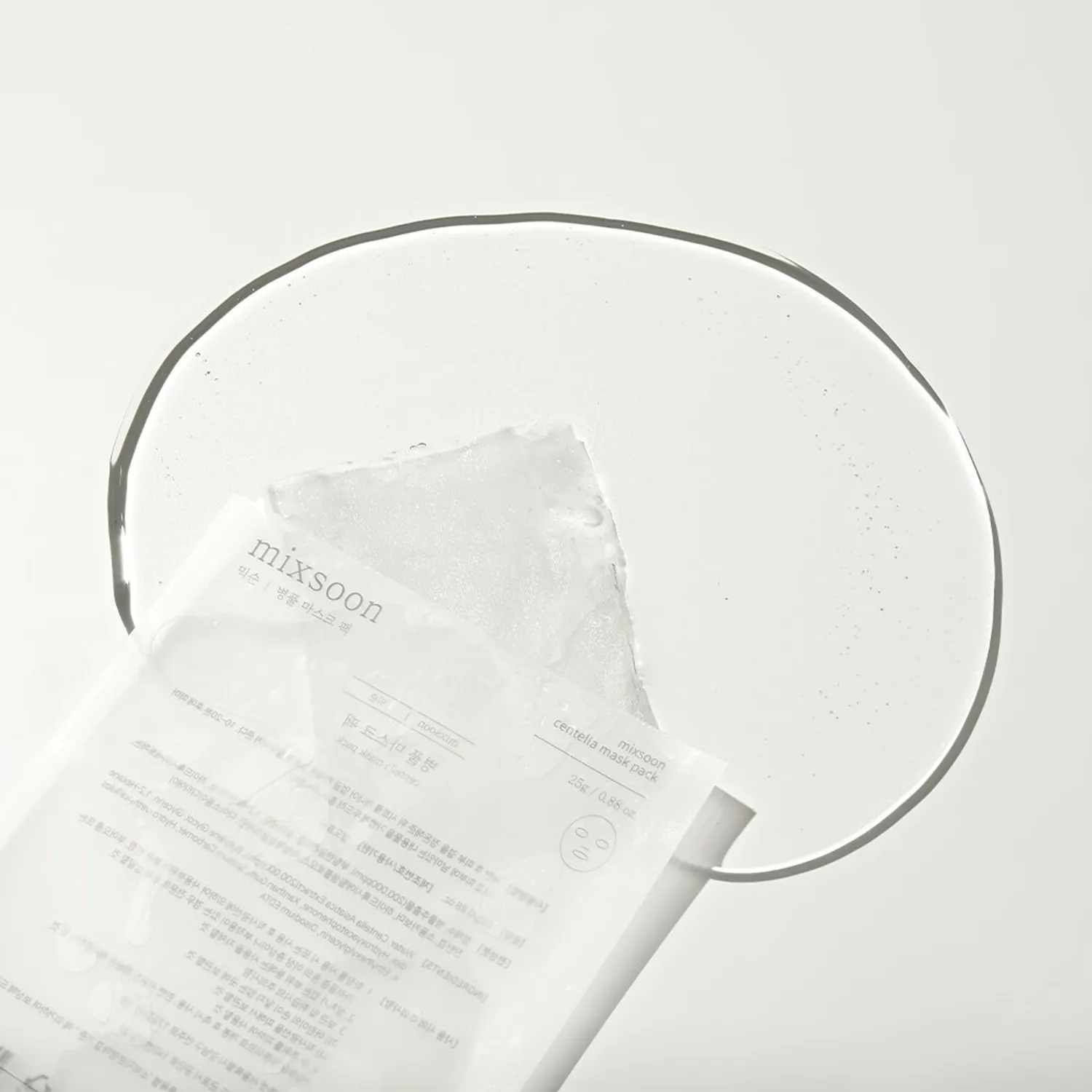 Veido kaukė mixsoon Centella Mask – raminanti lakštinė kaukė (25 g)
