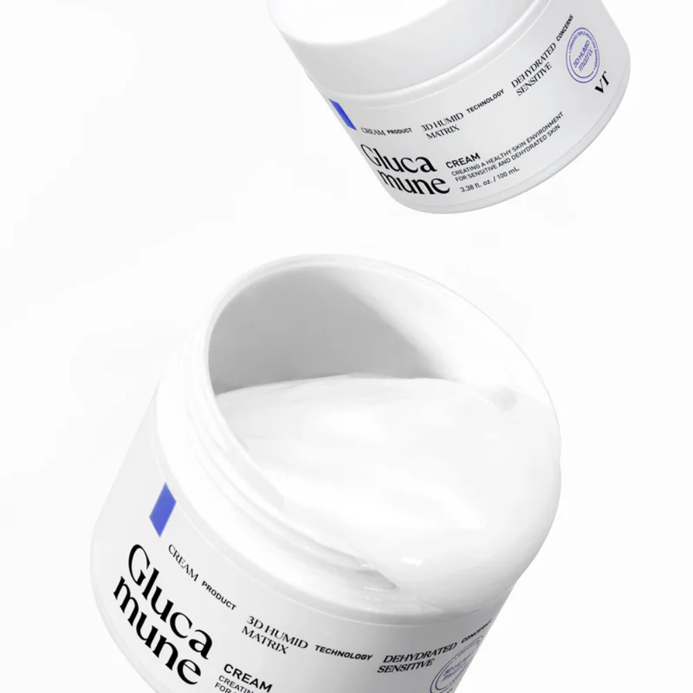 Veido kremas VT Glucamune Cream – lengvas drėkinamasis kremas (100 ml)