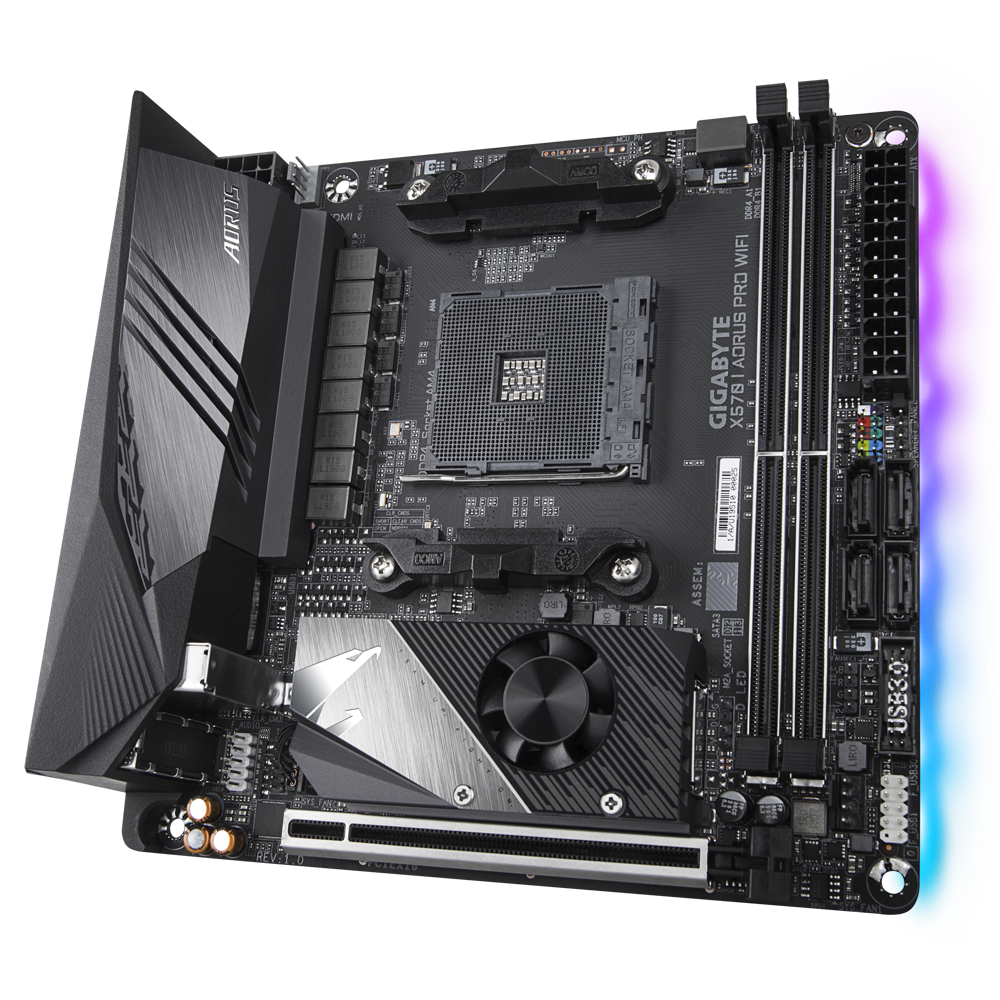 Gigabyte Aorus X570 ITX Pro Wifi Motherboard AMD AM4 - GA-X570-I-AORUS-PRO-WIFI