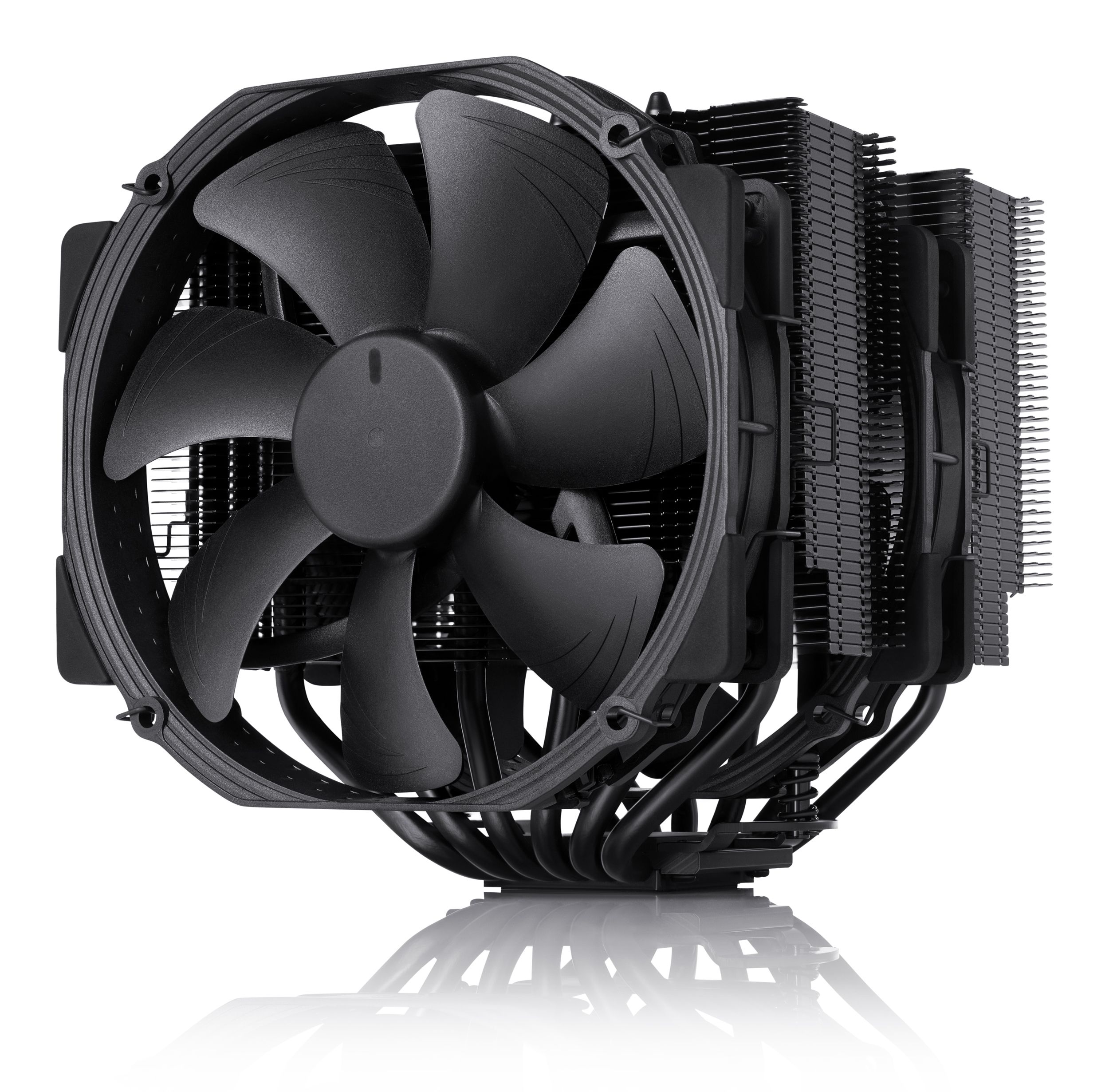 Noctua NH-D15 chromax.black – Premium Dual-Tower 140 mm CPU Air Cooler (All-Black Design)