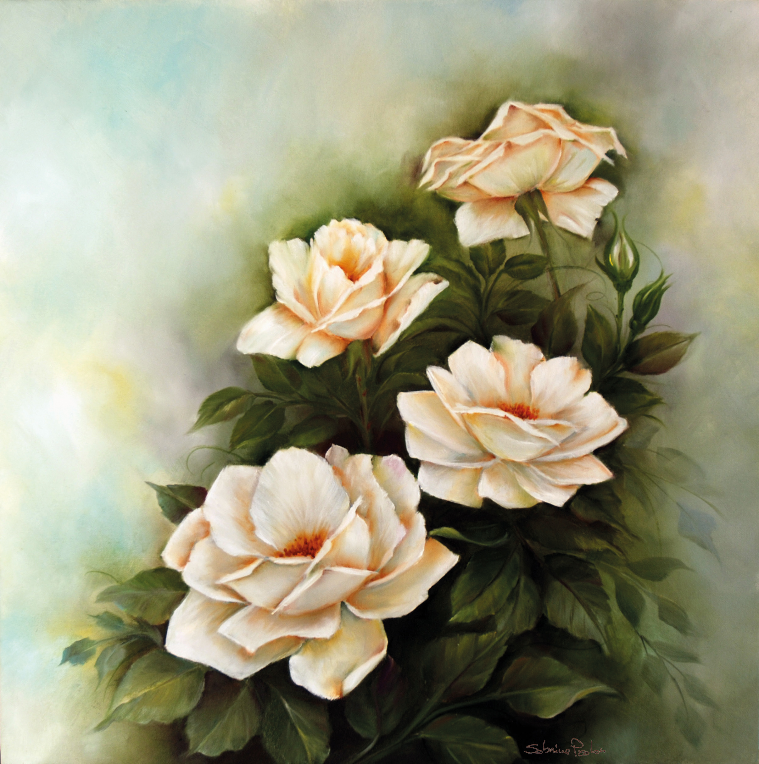 White roses