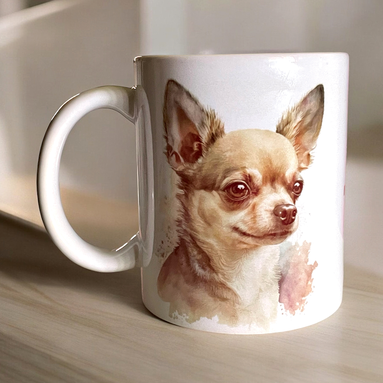 Custom Ceramic Mug with Double-sided Sublimation Printing