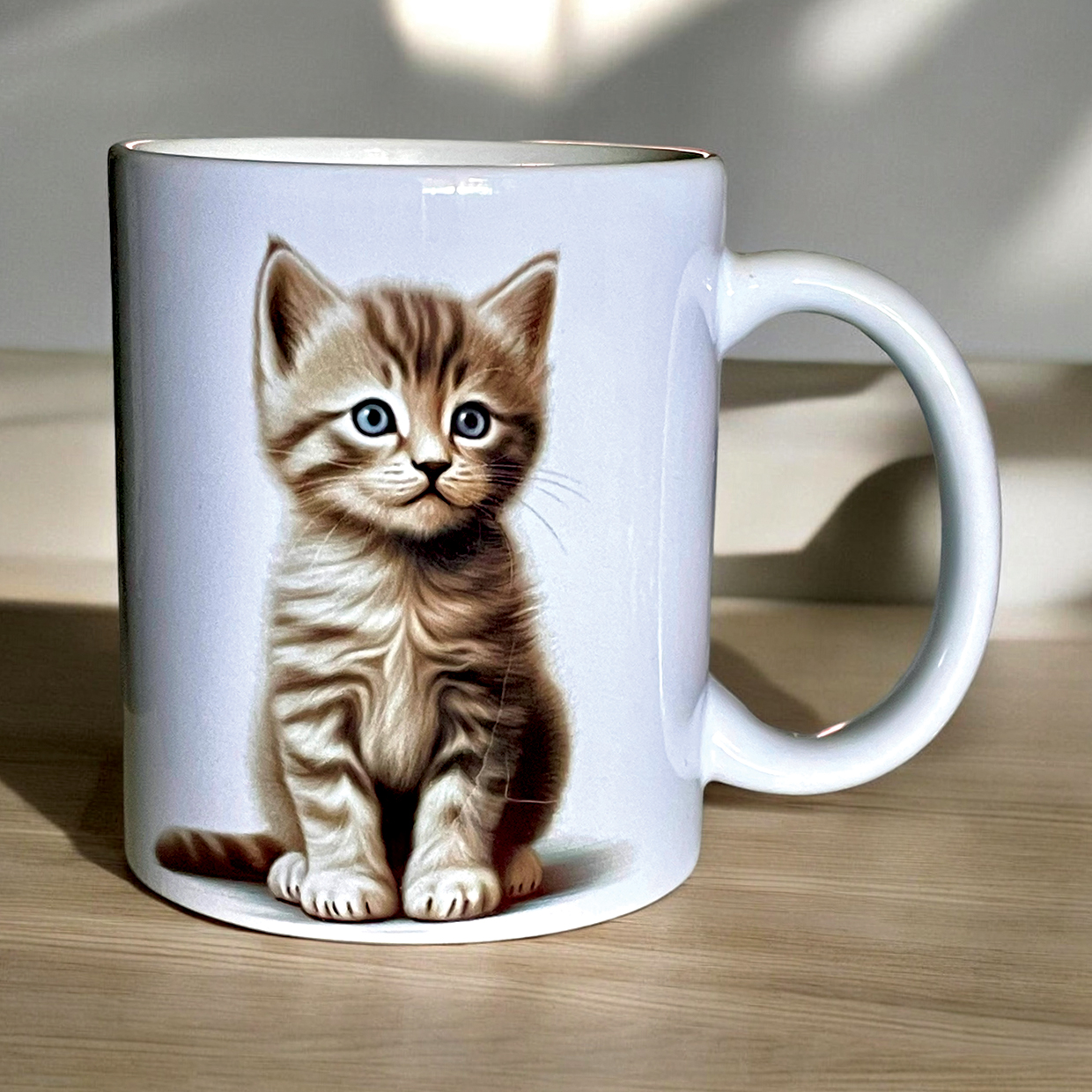 Custom Ceramic Mug with Double-sided Sublimation Printing