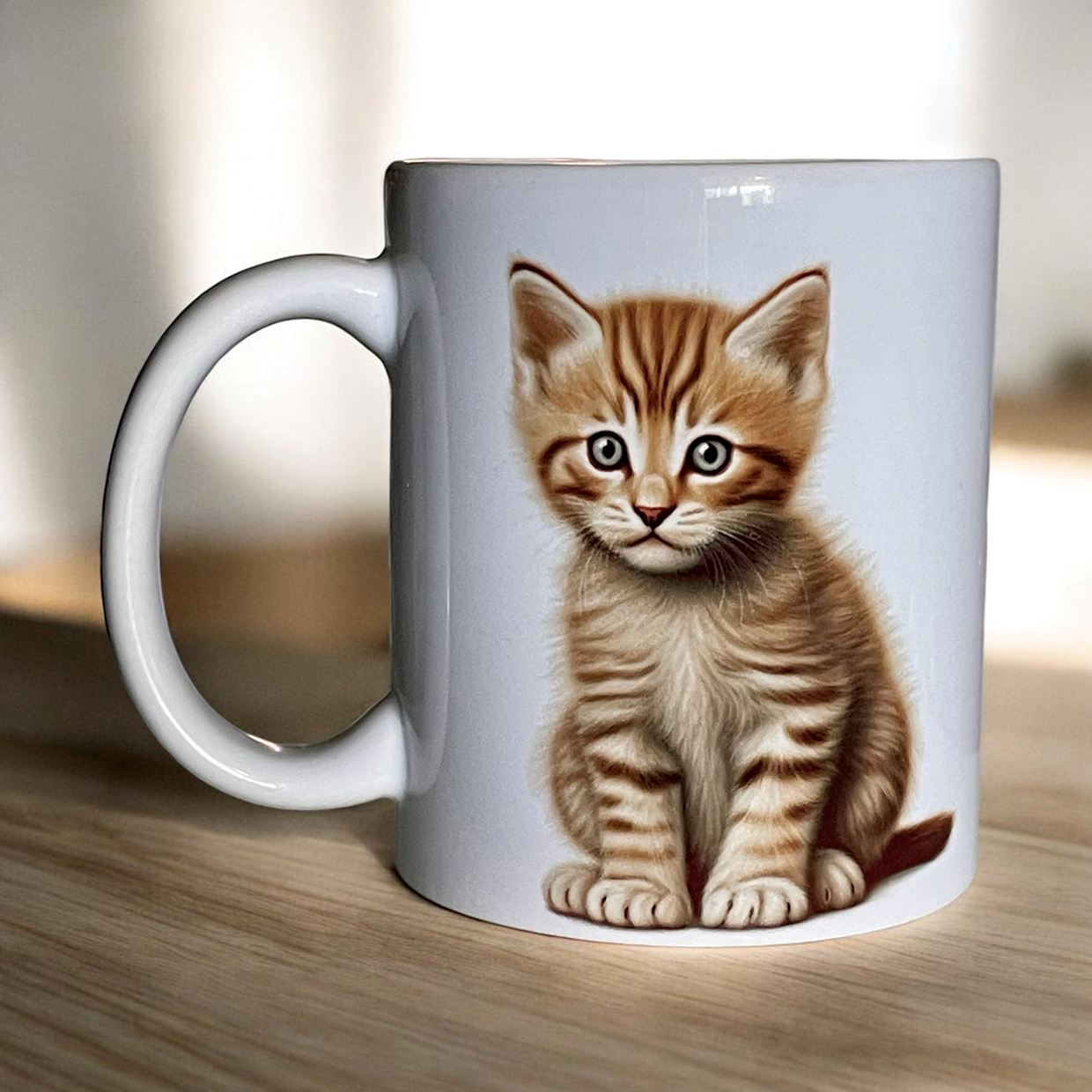 Custom Ceramic Mug with Double Wall and Back Sublimation Printing
