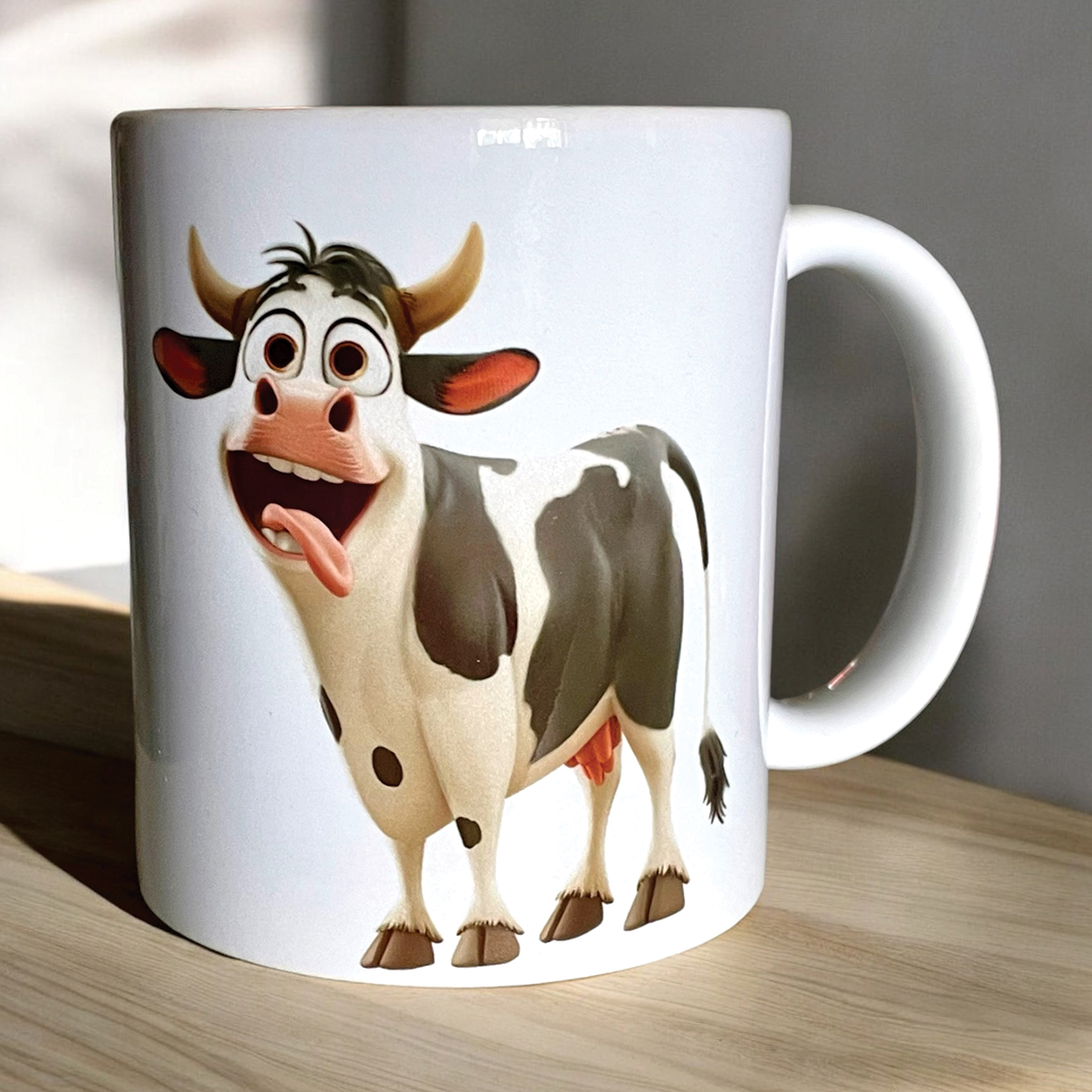 Custom Ceramic Mug with Double-sided Sublimation Printing