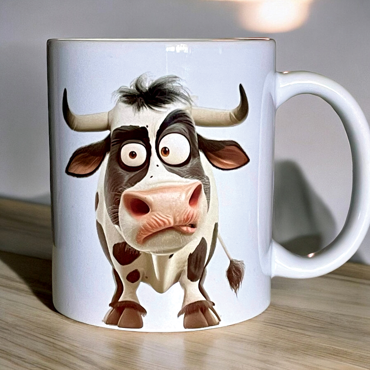 Custom Ceramic Mug with Double-sided Sublimation Printing
