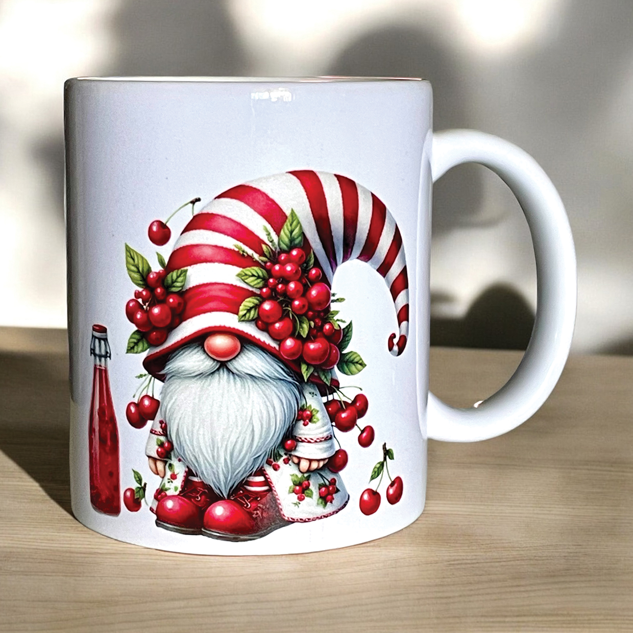 Custom Ceramic Mug with Double-sided Sublimation Printing