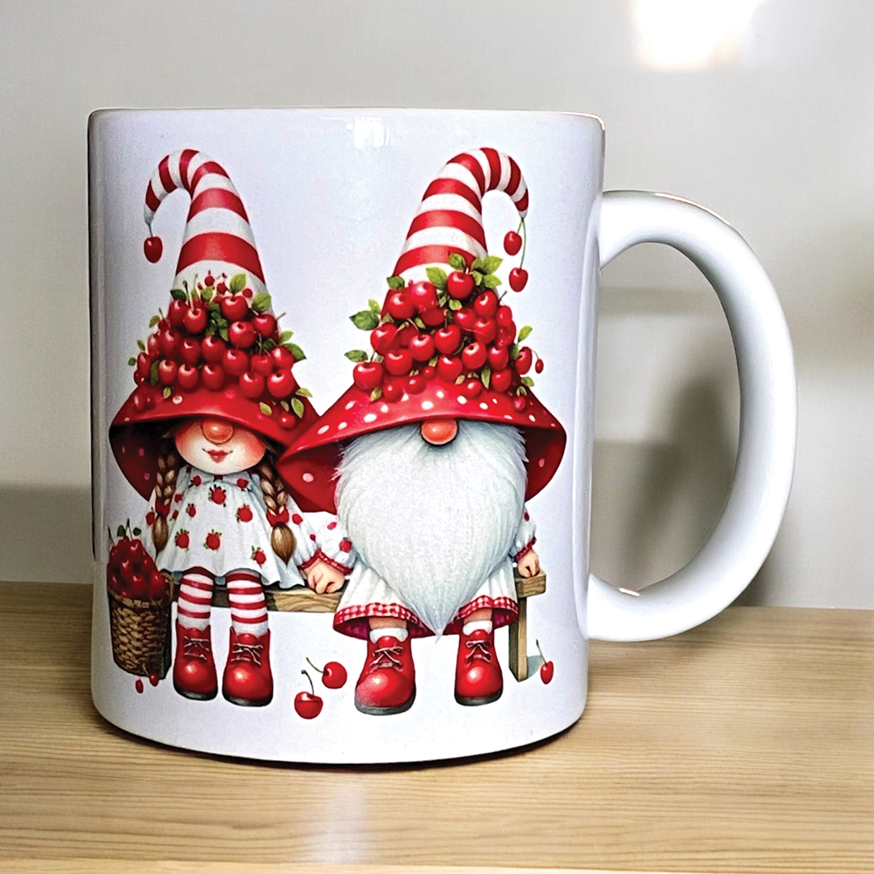  Ceramic Mug with Double-sided Sublimation Printing