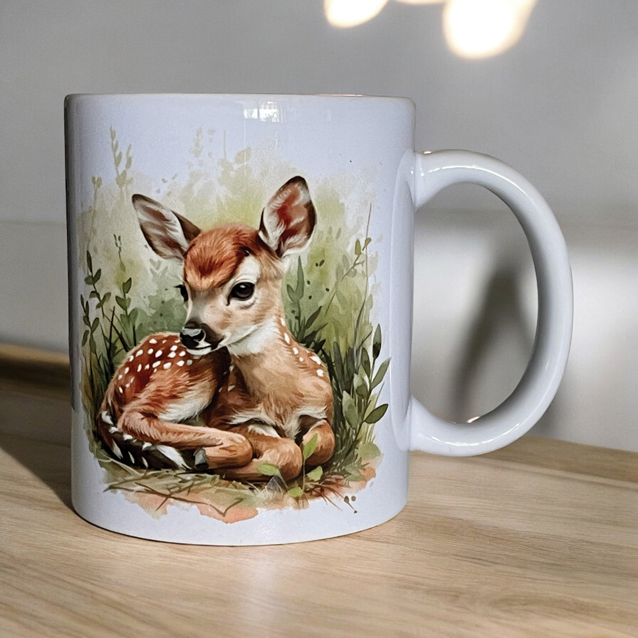 Tazza in ceramica personalizzata con stampa a sublimazione a doppia faccia