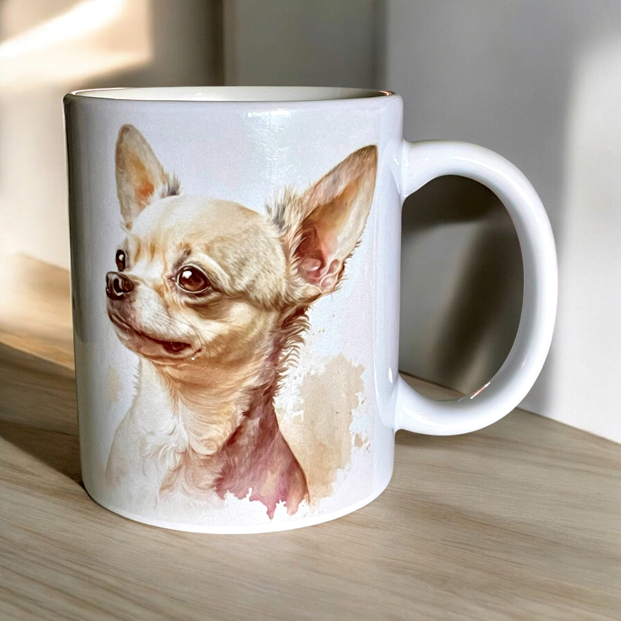 Tazza in ceramica personalizzata con stampa a sublimazione a fronte retro
