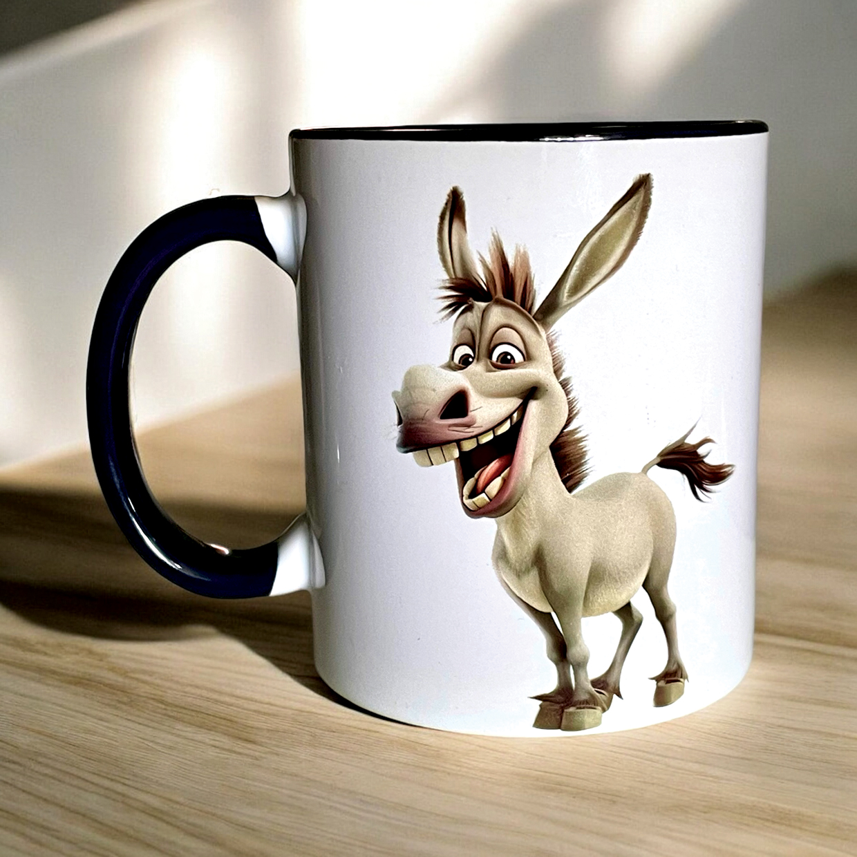 Tazza in ceramica personalizzata con stampa a sublimazione fronte retro 