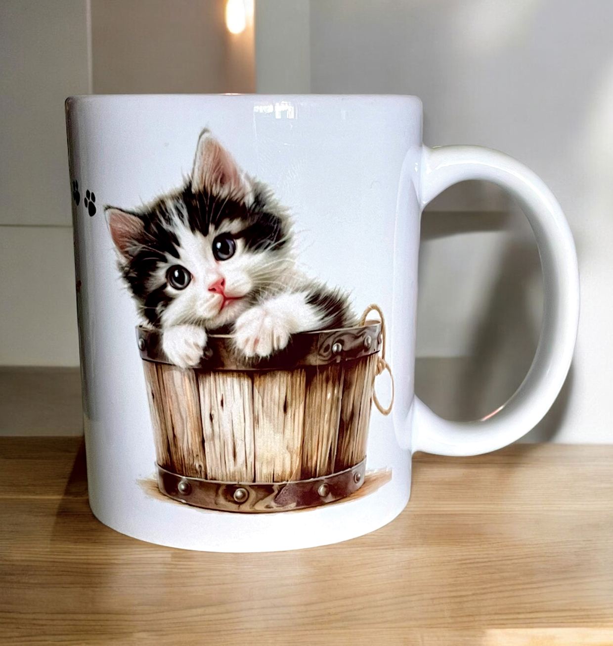 Tazza in ceramica personalizzata con stampa a sublimazione fronte retro
