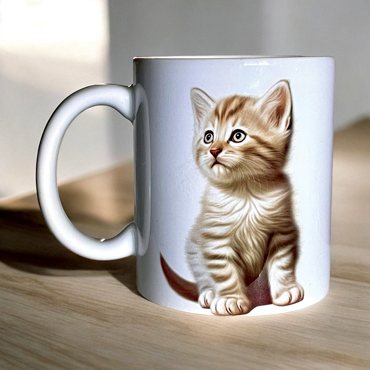 Tazza in ceramica personalizzata con stampa a sublimazione fronte retro