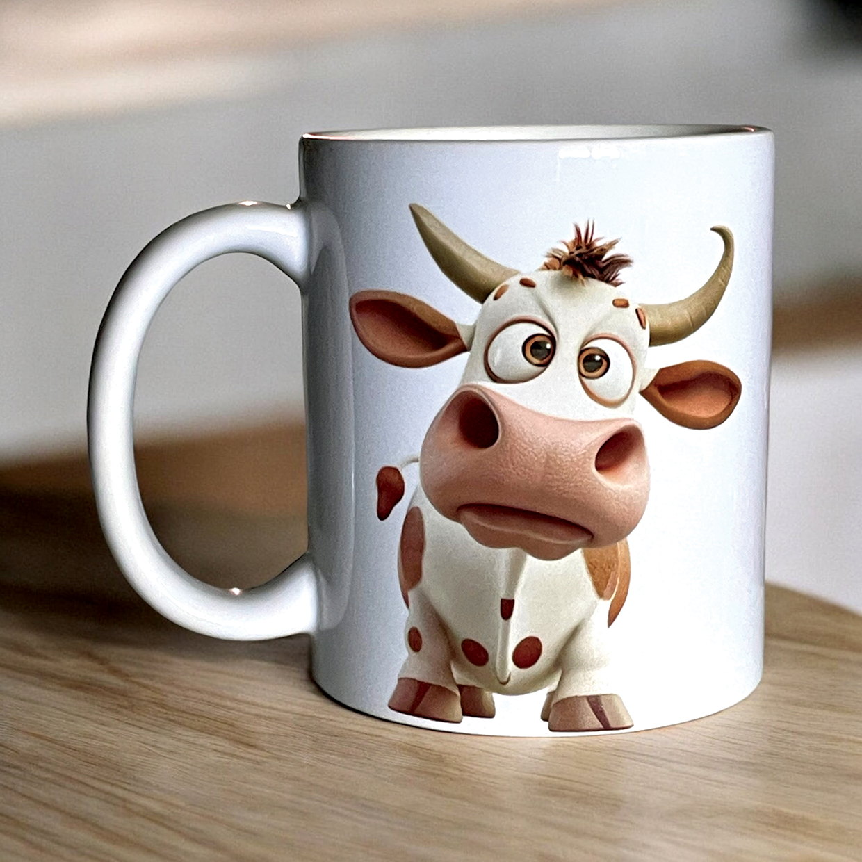 Tazza in ceramica personalizzata con stampa a sublimazione fronte retro